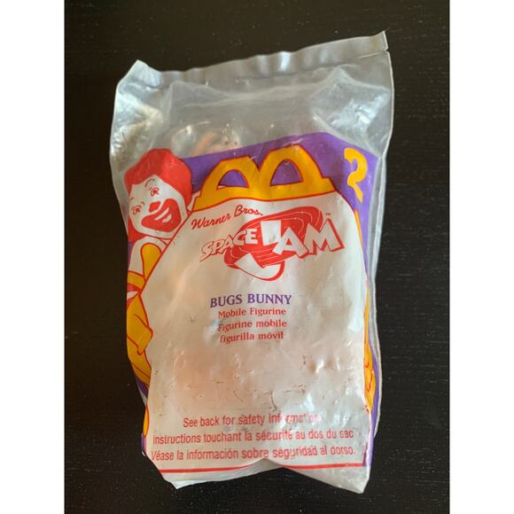 Bugs Bunny Warner Bros. Space Jam Vintage McDonald's Toy 1996 - Picture 1 of 2
